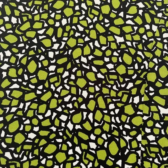 Julian Taylor navy blue green white knit tank dress size 12 - Picture 2 of 4